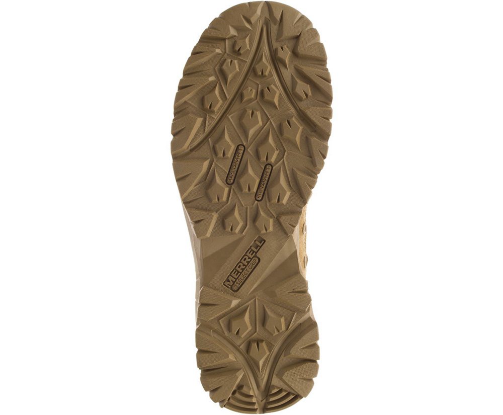 Merrell Boots Khaki - MQC 2 Tactical Wide Width - Mens 87HGQRIDY
